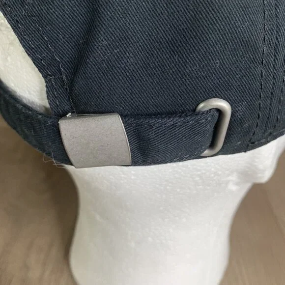 American Flag Front Ball Cap Black Adjustable Strap and Clamp Close - Picture 6 of 10